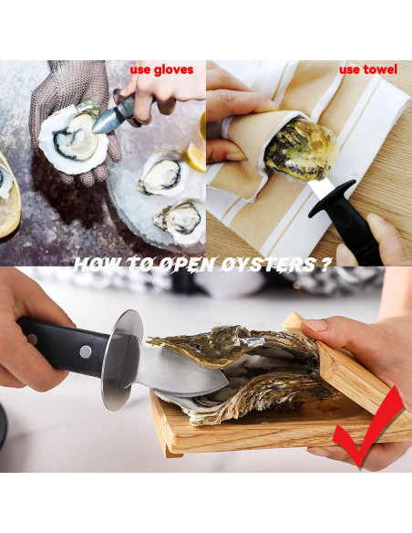 Abrazadera de Madera para Abrir Ostras S-SNAIL-OO 8x13cm