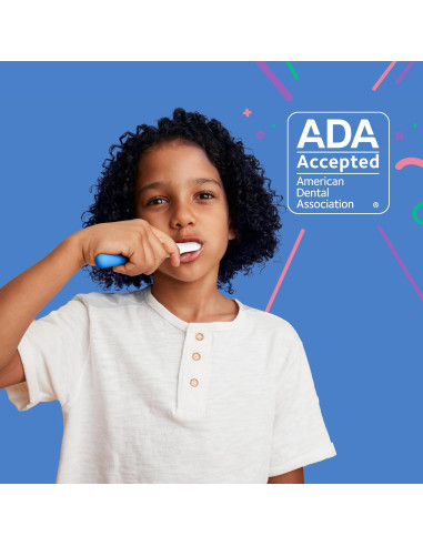 Cepillo de dientes eléctrico Quip para niños azul con temporizador