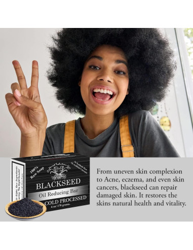 Jabón Natural Crudo Yadain Semilla Negra 170g Hidratante