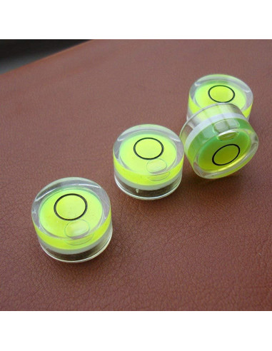 Nivel de Burbuja Circular YOTOM 10pcs 10x6mm Miniatura
