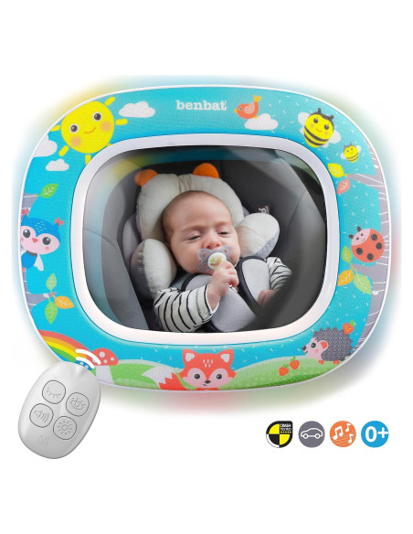 Espejo de Coche para Bebés BenBat - Seguridad y Entretenimiento