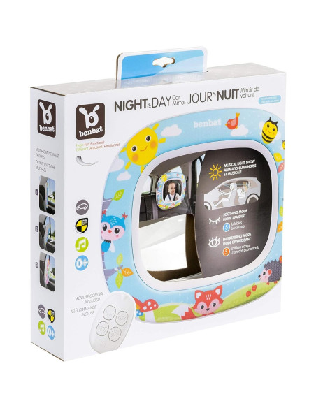 Espejo de Coche para Bebés BenBat - Seguridad y Entretenimiento