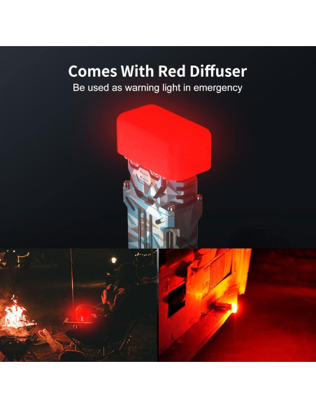 Linterna de Bolsillo WUBEN X2 1800 Lúmenes Recargable IP68