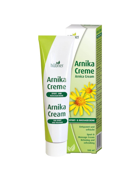 Crema de Árnica Hübner 100 ml - Multiusos para Masajes y Deportes