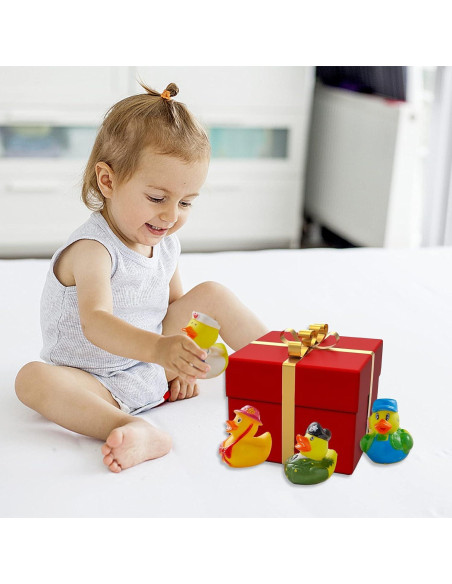 Paquete de 100 Patitos de Goma ValenLyra - Juguetes de Baño