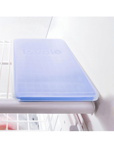 Bandeja de Hielo Mini Tovolo Azul Estratosférico - Silicona BPA-Free (Paquete de 2)
