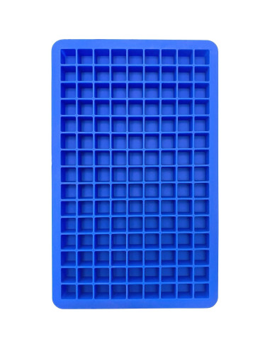 Bandeja de Hielo Mini Tovolo Azul Estratosférico - Silicona BPA-Free (Paquete de 2)