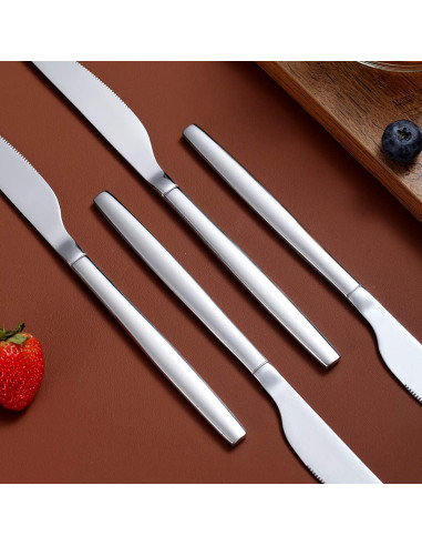 Juego de 6 cuchillos de cena Berglander de acero inoxidable