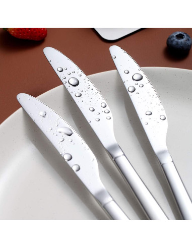 Juego de 6 cuchillos de cena Berglander de acero inoxidable