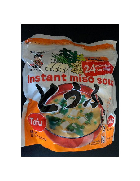 Sopa Miso Instantánea Miko 514.5g - 24 Porciones Tofu