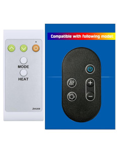 Control Remoto Reemplazo Masajeador de Pies Miko Y2 MMF-01C-2