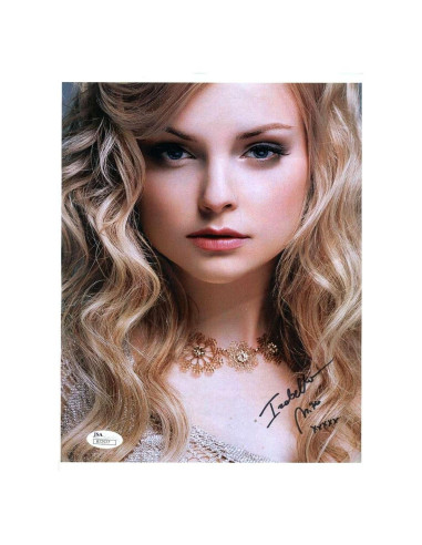Foto Autografiada Izabella Miko 9x11 cm con Certificado JSA