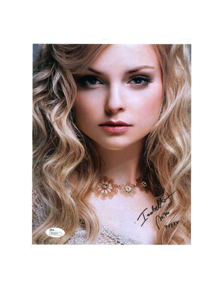 Foto Autografiada Izabella Miko 9x11 cm con Certificado JSA