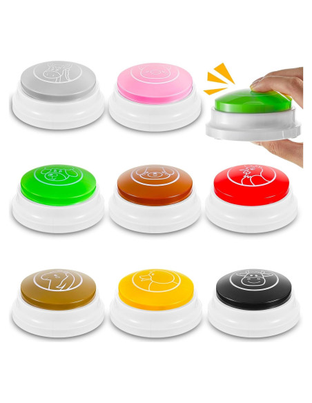 Botones de Sonido de Animales Syhood - 8 Pcs para Juegos