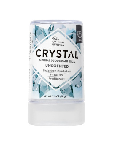 Deodorante Mineral Crystal en Barra 42.52g - Natural y Eficaz