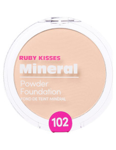 Base en Polvo Mineral Compacta Ruby Kisses Porcelana Clara 59g 2