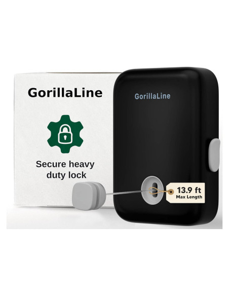 Cuerda de Ropa Retráctil GorillaLine 4.24 m Alta Resistencia