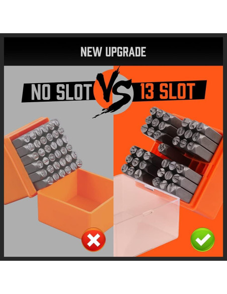 Juego de Sellos de Letras y Números HORUSDY 37 Piezas 6mm