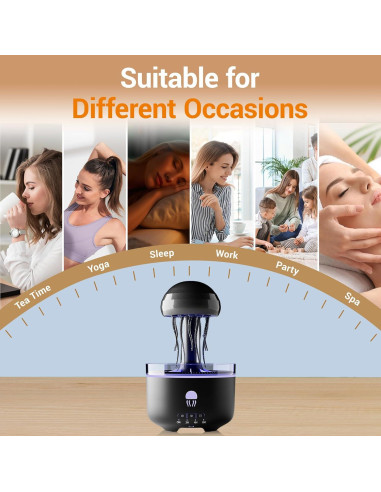 Difusor de Aceite Esencial DFPEB 300ML con Control Remoto