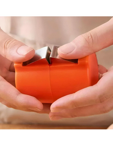 Abridor de Cáscara de Huevo Eggquik Naranja - Cortador Manual