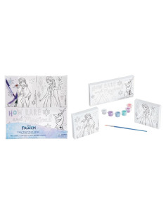 Conjunto de Lienzos para Colorear Disney Frozen - 3 Lienzos Premium