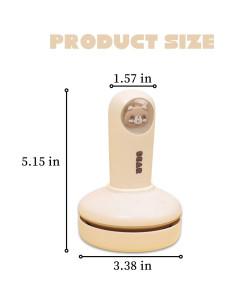 Mini Aspiradora de Escritorio HPYDIY Blanca Recargable USB 1200mAh 2