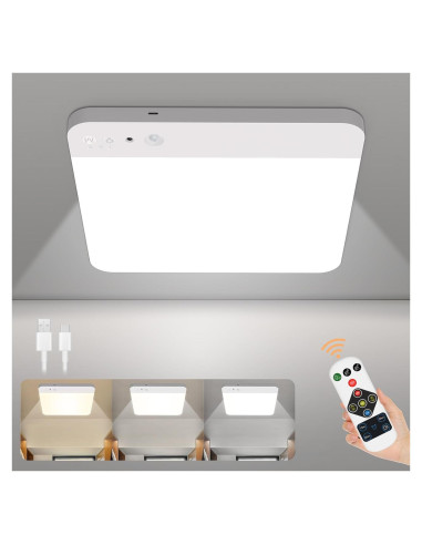 Luz de Armario Recargable con Sensor de Movimiento Whitepoplar 400LM