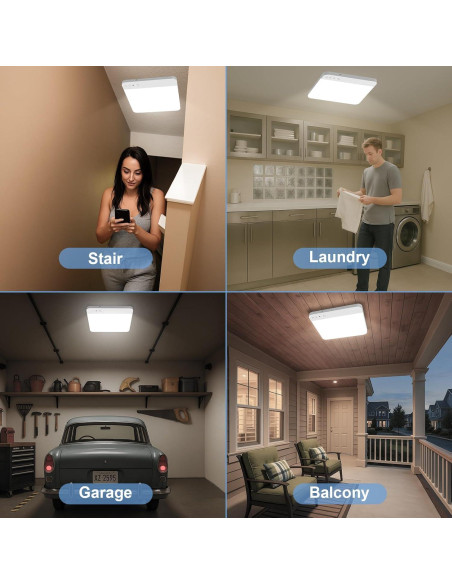 Luz de Armario Recargable con Sensor de Movimiento Whitepoplar 400LM