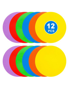 Conos Planos Antideslizantes WildTracks para Entrenamiento Deportivo