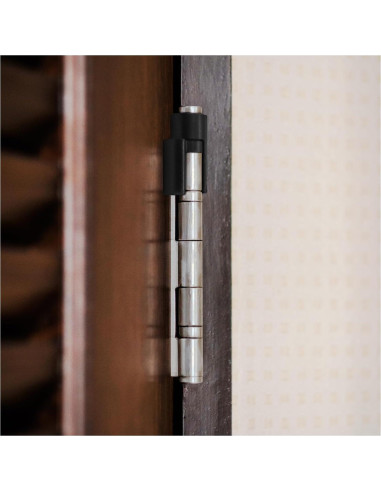 Nuk3y Door Saver 3 Parada para Puertas Residenciales Negro