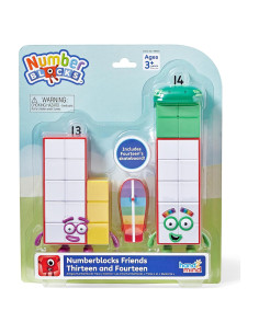 Figuras Numberblocks Trece y Catorce hand2mind - Juguetes educativos