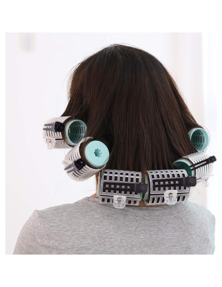 Choicbaby 120 Clips de Rizo Doble Punta Acero Inoxidable 4.5 cm