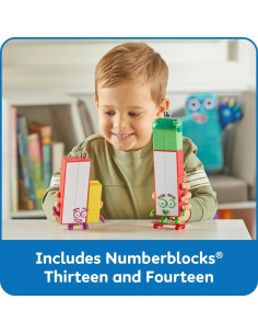 Figuras Numberblocks Trece y Catorce hand2mind - Juguetes educativos 2