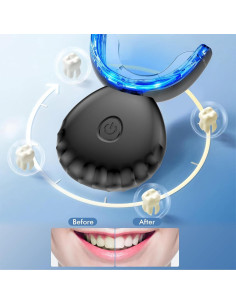 Luz LED Blanqueadora de Dientes EOICCEOH USB 10X Rápido 2