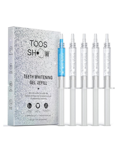 Kit de Gel Blanqueador Dental Toos Show 5 x 3ml Sin Sensibilidad