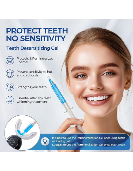 Kit de Gel Blanqueador Dental Toos Show 5 x 3ml Sin Sensibilidad Kit de Gel Blanqueador Dental Toos Show 5 x 3ml Sin Sensibilidad