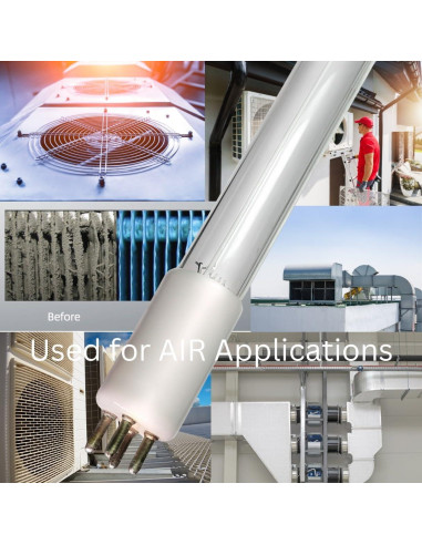 Lámpara UV LSE 7-L6 29W 30.48 cm 4-Pin UVC para Agua