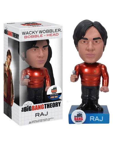 Funko Wacky Wobbler Raj Star Trek 15.24 cm Coleccionable