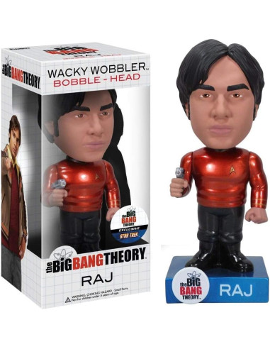 Funko Wacky Wobbler Raj Star Trek 15.24 cm Coleccionable