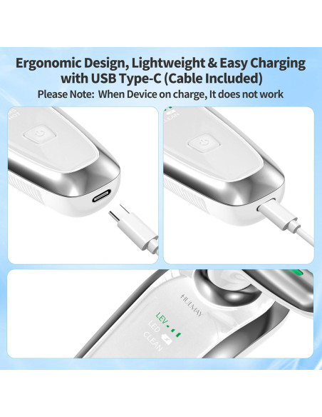 Masajeador Facial y de Cuello True Beauty Glow - Terapia Luz Roja