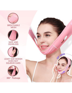 Correa de Levantamiento Facial V-Line Yiwu - Reductor de Papada 2