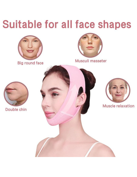 Correa de Levantamiento Facial V-Line Yiwu - Reductor de Papada