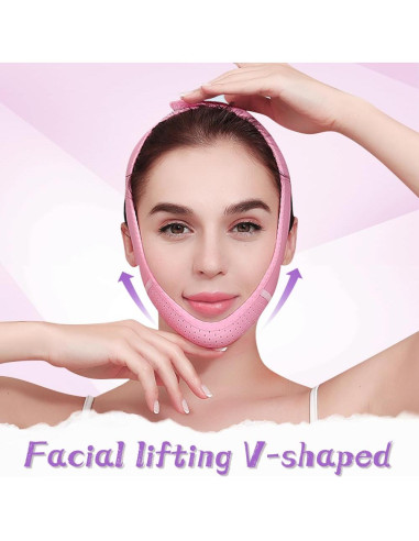 Correa de Levantamiento Facial V-Line Yiwu - Reductor de Papada