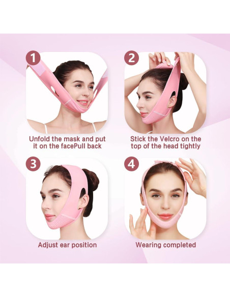 Correa de Levantamiento Facial V-Line Yiwu - Reductor de Papada