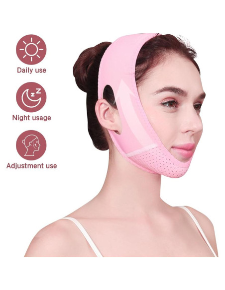 Correa de Levantamiento Facial V-Line Yiwu - Reductor de Papada
