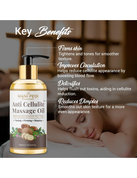 Aceite de Masaje Anticelulitis 100% Natural Afriyan 295ml