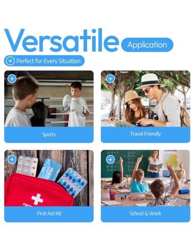 Detenedor de Sangrado Nasal NozeCalm - 6 Unidades - Hipoalergénico