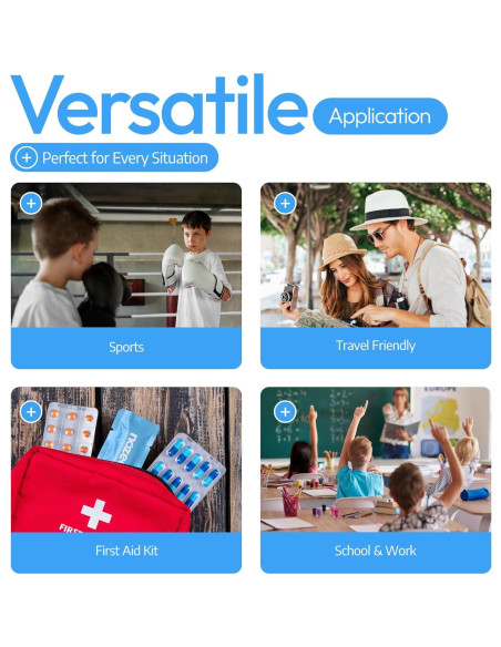 Detenedor de Sangrado Nasal NozeCalm - 6 Unidades - Hipoalergénico