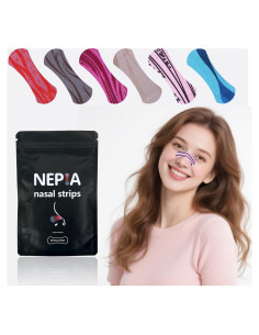 Tiras Nasales Hipoalergénicas Nepia - 30 Unidades para Respirar Mejor