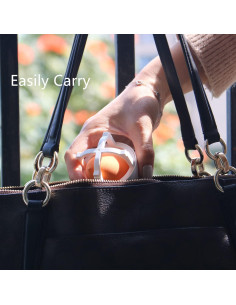 Estuche de viaje para esponjas de maquillaje Harvest - ABS, 6 cm 2